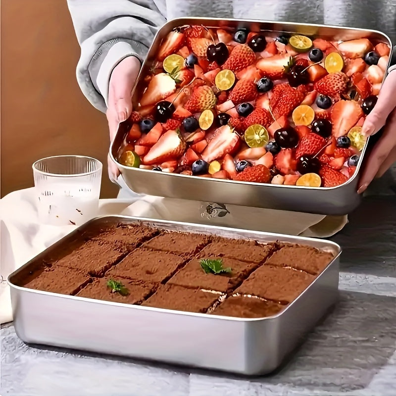 Stainless Steel Leftover Containers, Listed 3-Piece Reusable Food Storage Selection with Stackable Design for Everyday Kitchen and Refrigerator Organization
