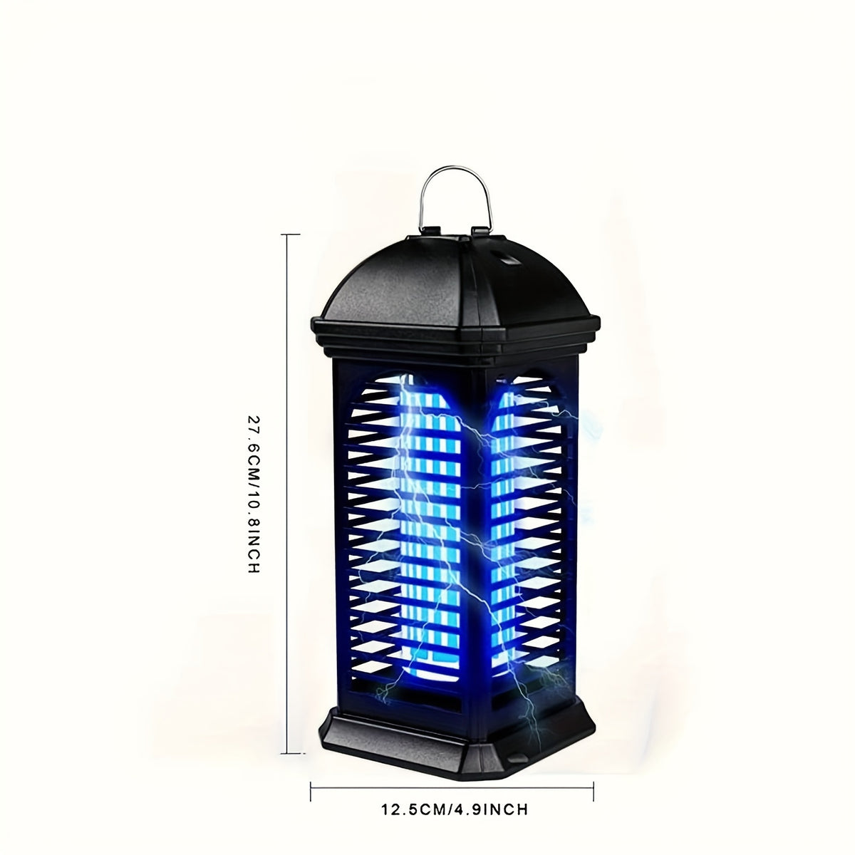 UV Light Bug Zapper Indoor Outdoor, Plug-in Electric Mosquito Killer Lamp, Insect Zapper Fly Trap for Home, Kitchen, Bedroom, Patio, Backyard, Garden and Camping