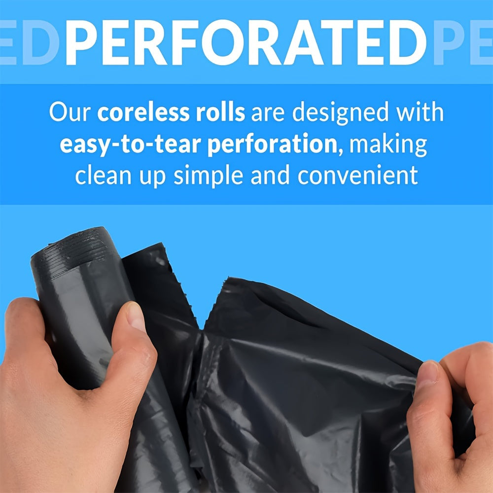 30 Gallon Trash Bags, 100-Count Disposable Garbage Can Liners with Clear and Standard Bag Options for Household Cleanup, Garden Waste and Commercial Use
