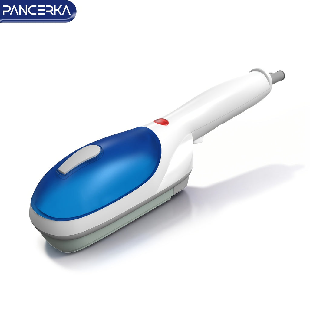 PANCERKA Portable Steam Iron for Clothes with Listed 25-Second Heat-Up, Horizontal and Vertical Steaming and Dry Ironing in Blue or Green