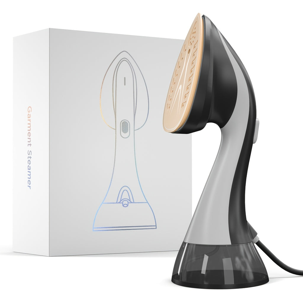 Brush-Accessory Clothes Steamer with Listed 20-Second Heating and 12.17oz Tank, Handheld Garment Care Appliance in Nine Style Labels for Home and Travel