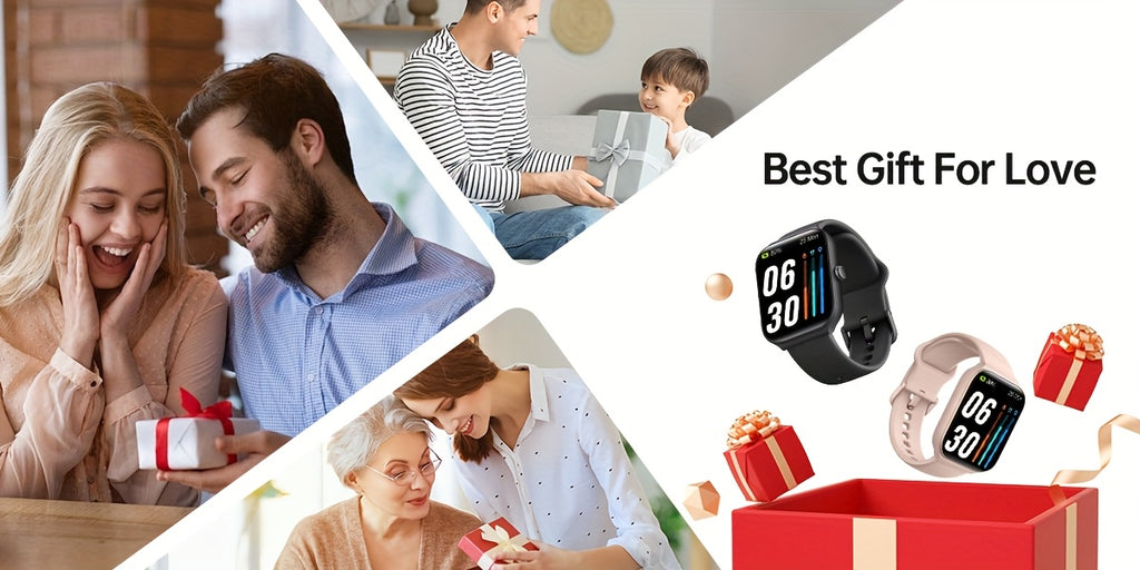 1.95 Inch Smart Watch with Alexa Built-in, Wireless Call Smartwatch with 100+ Sport Modes, Fitness Activity Tracker & Pedometer, for iPhone & Android, HD Touch Screen, Birthday & Mother's Day Gift