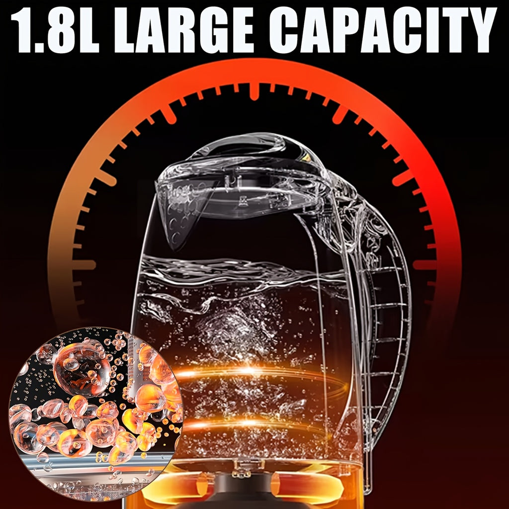 Fast Heating Electric Kettle 1150W, Hot Water Boiler with Overheat Protection and Removable Stainless Steel Filter, Easy to Clean Kettle for Tea, Coffee and Daily Drinking Water