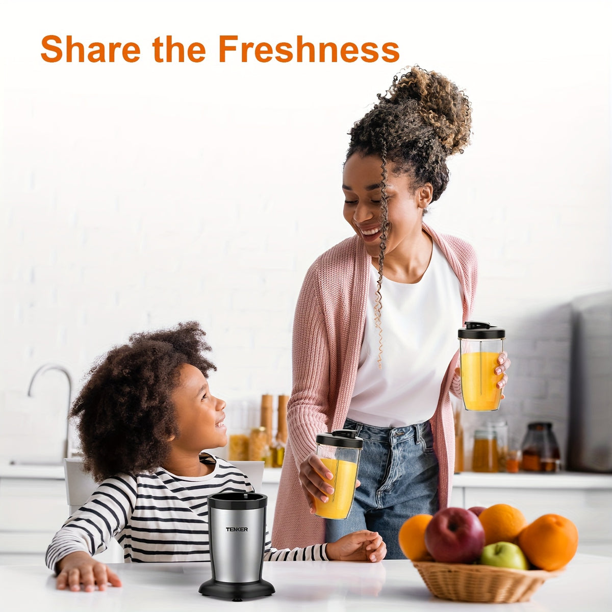 Personal Blender and Grinder Combo with Max 900W 11 Pieces Model Label, Two Portable Cup Reference and White or Black Options for Shakes and Smoothie Preparation