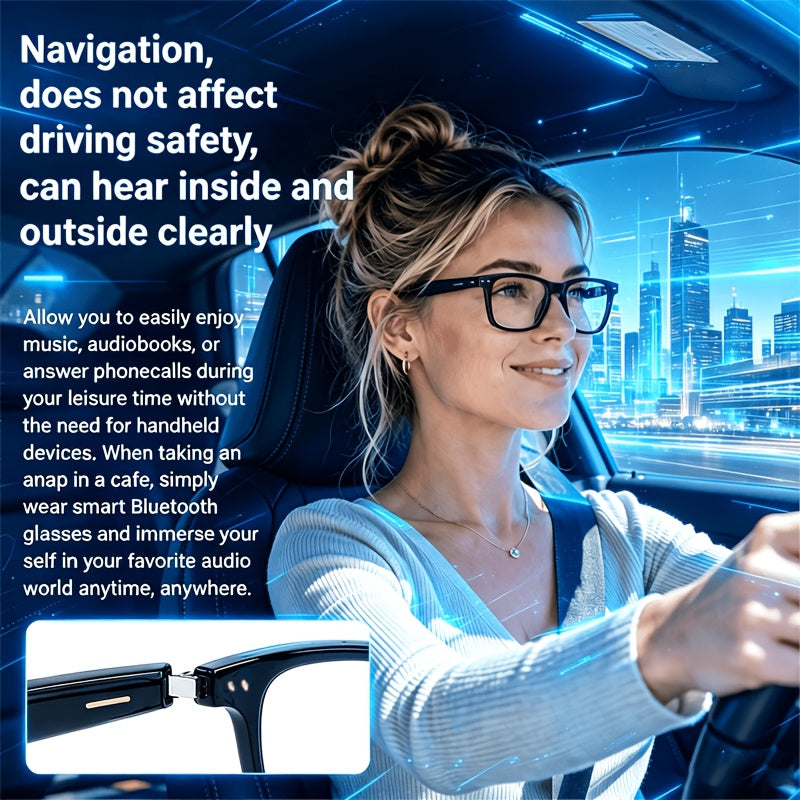 Multilingual Translation Glasses and Touchscreen Smartwatch Set, AI Smart Wearable Combo with Touch Control and Standard or Flagship Upgrade Options