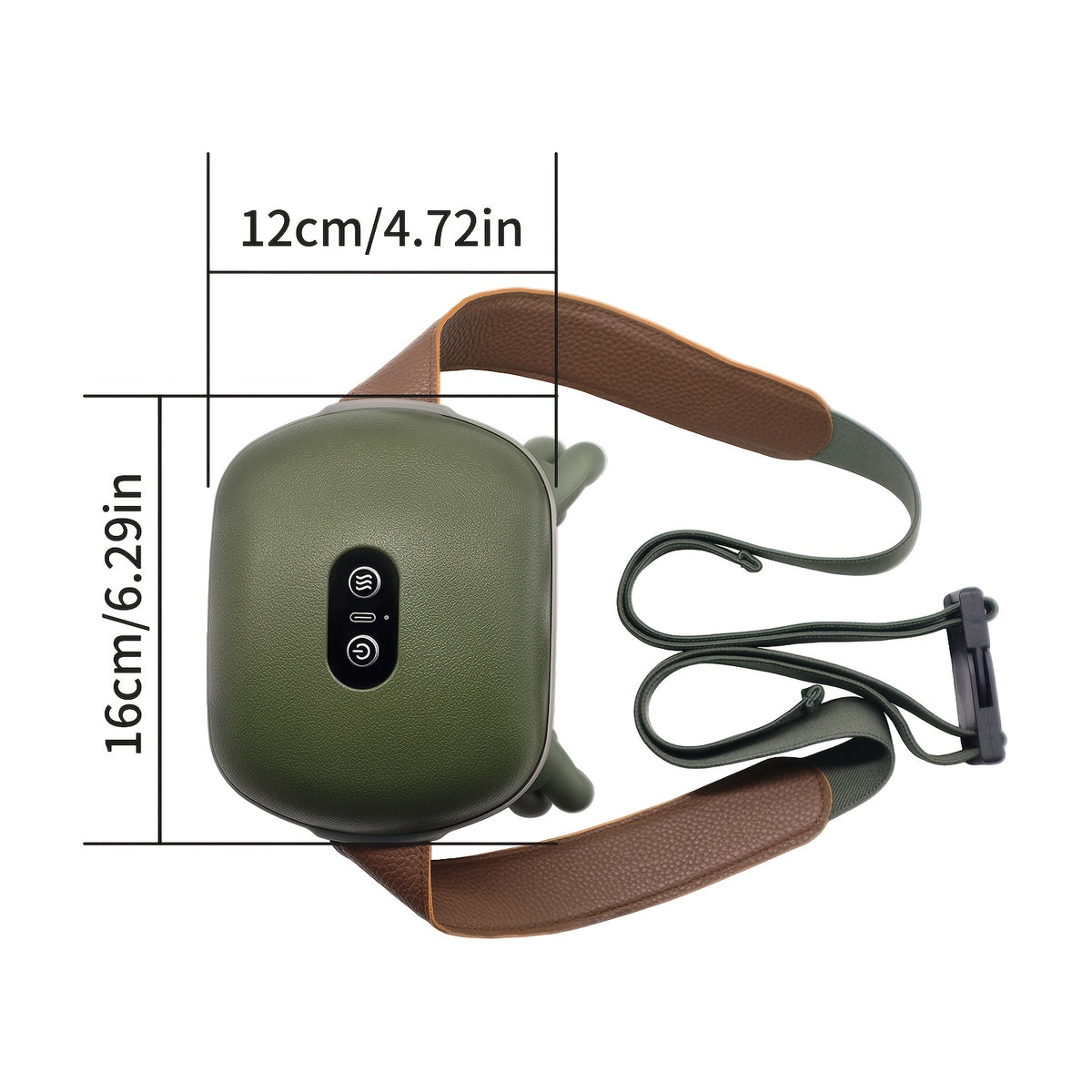 Neck Shoulder Leg Massager, USB Rechargeable Portable Massage Device for Home, Office and Travel, Personal Massage Tool for Men and Women, Gift for Parents and Family