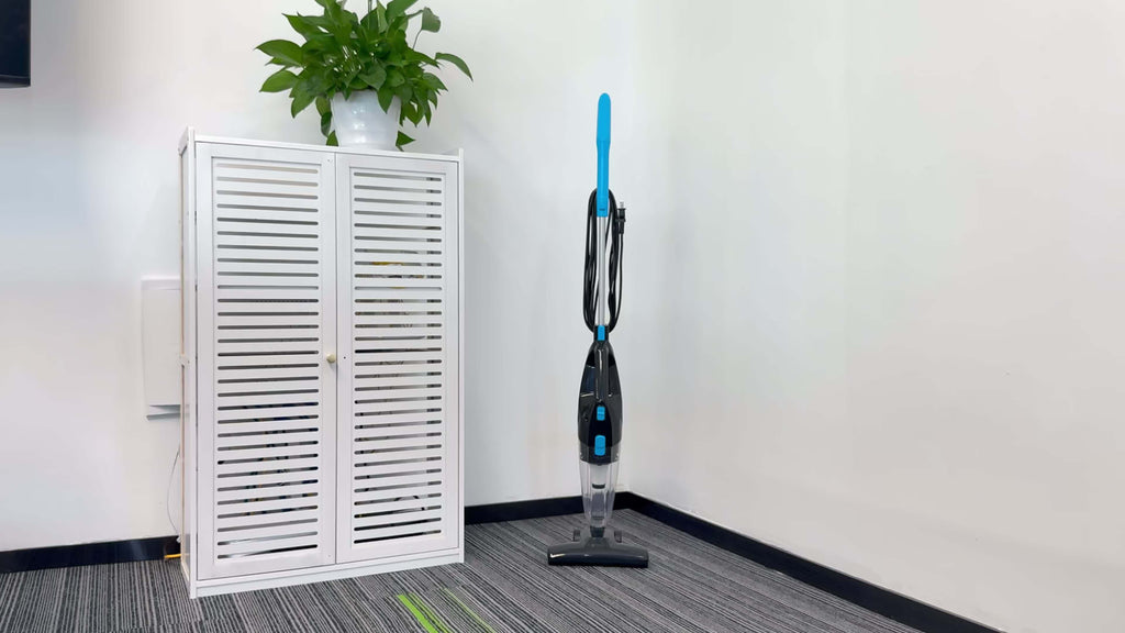 HEPA Stick Vacuum Cleaner for Home, Corded Design with Listed 22ft Cable and 18kPa Suction for Hardwood Floors and Pet Hair, Three Color Options