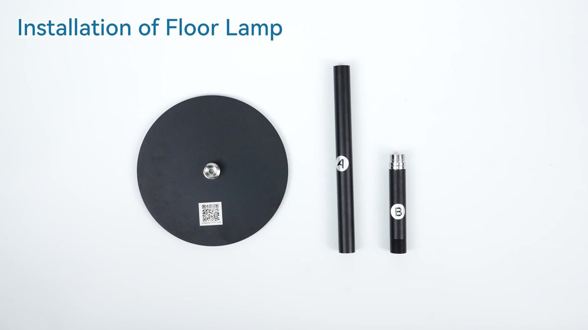 Smart LED Floor Lamp with White Fabric Shade, Music Sync, Color Scene Modes and App or Remote Control, 1pc or 2pcs for Living Rooms and Gaming Spaces