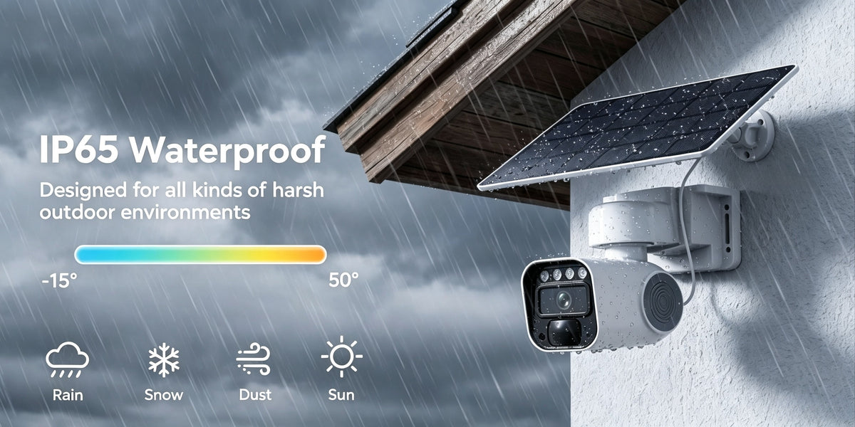 Cellular Solar Security Camera with Listed 4G LTE, 2K Imaging, Spotlight Siren and AI Detection, One-Piece No-WiFi Option with SD and Cloud Storage References