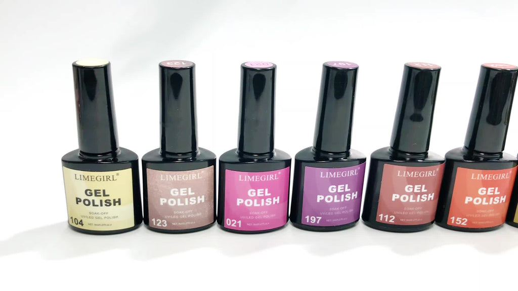 Gel Manicure Kit with 12 Listed Polish Colors and 4 Extension Gel Colors, Nail Lamp and Electric Drill References, Five Set Options for Adult Nail Art