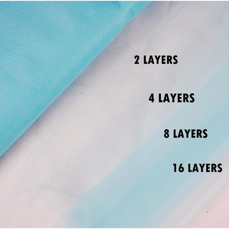 Tulle Fabric Roll with Listed 54-Inch Width and 40-Yard Length, Eighteen Color Options for DIY Tutu Skirts, Wedding Decorations and Creative Craft Projects
