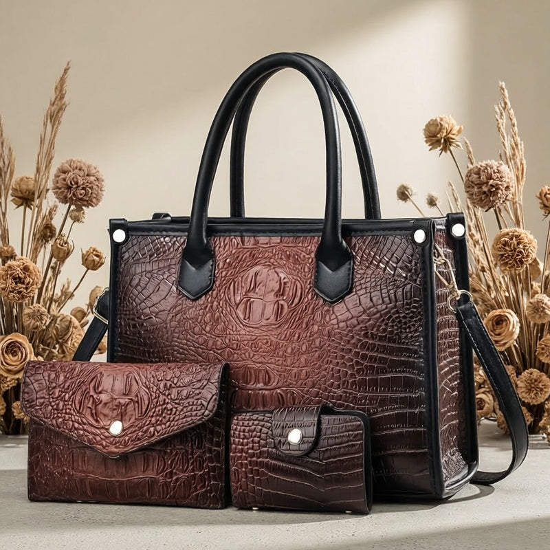 Women's Crossbody Handbag by QUAWUJIE with Shoulder and Tote Styling References, Six Color Choices for Everyday Outfits, Shopping and Casual Outings