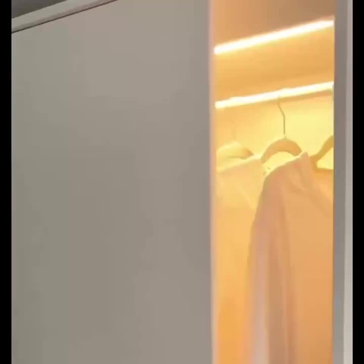 Magnetic Motion Sensor Cabinet Lights in Twelve-Piece Options with Listed USB Rechargeable Design and Three Modes, 10, 20 or 30cm Sizes for Indoor Storage Areas