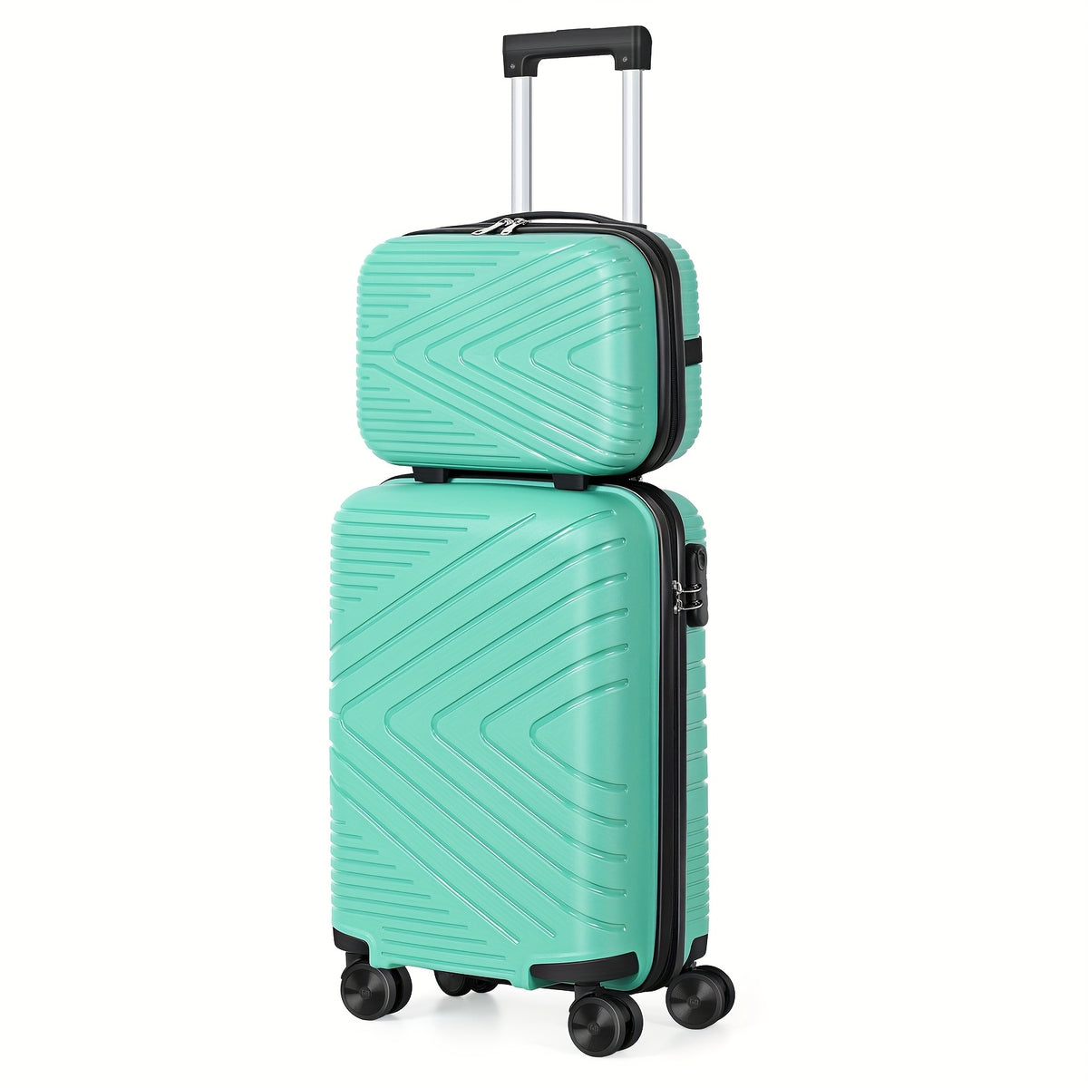 Two-Piece Travel Luggage with Hardside Spinner Suitcase References, Eight Variant Choices and Selected 20-Inch Case Plus Backpack Options for Trip Packing
