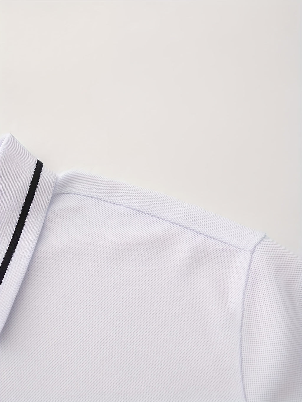 Men's Long Sleeve Polo Shirt, 100% Polyester with Slight Stretch, Regular Fit and Rib-Knit Details for Casual Golf and Spring-Fall Outfits