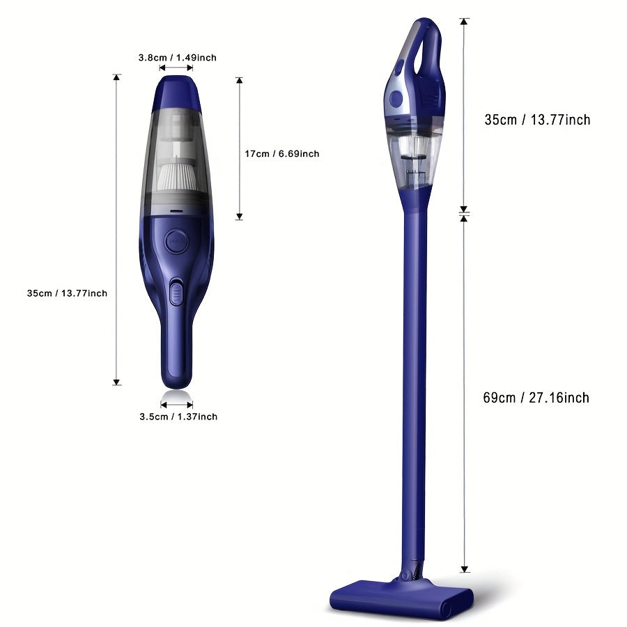 Cordless Vacuum Cleaner 901Pro, Lightweight Wireless Cleaning for Home, Car and RV, Hard Floors, Carpets and Pet Hair in Six Color Options