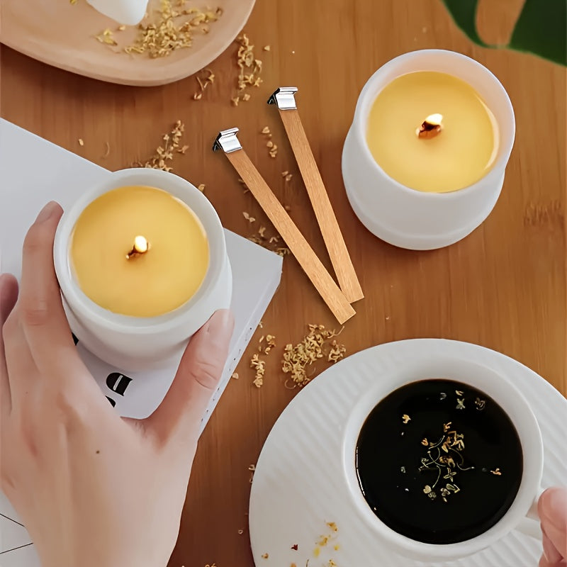 Soy Candle Craft Kit by BlingFun, DIY Candle Making Supplies with Listed Wicks, Colorants, Fragrance Oils and Thermometer for Home Decor and Handmade Gifts