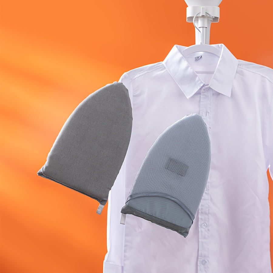 Mini Folding Ironing Board in Grey, One-Piece Compact Garment Care Accessory with Foldable Design for Household Laundry Setups and Clothing Touch-Ups