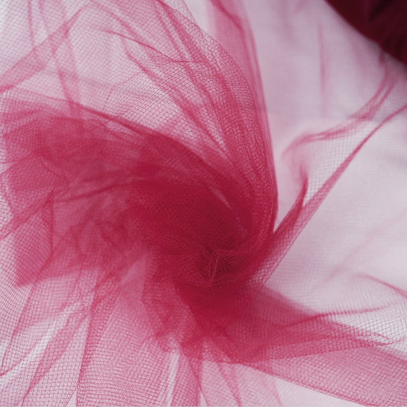 Tulle Fabric Roll with Listed 54-Inch Width and 40-Yard Length, Eighteen Color Options for DIY Tutu Skirts, Wedding Decorations and Creative Craft Projects