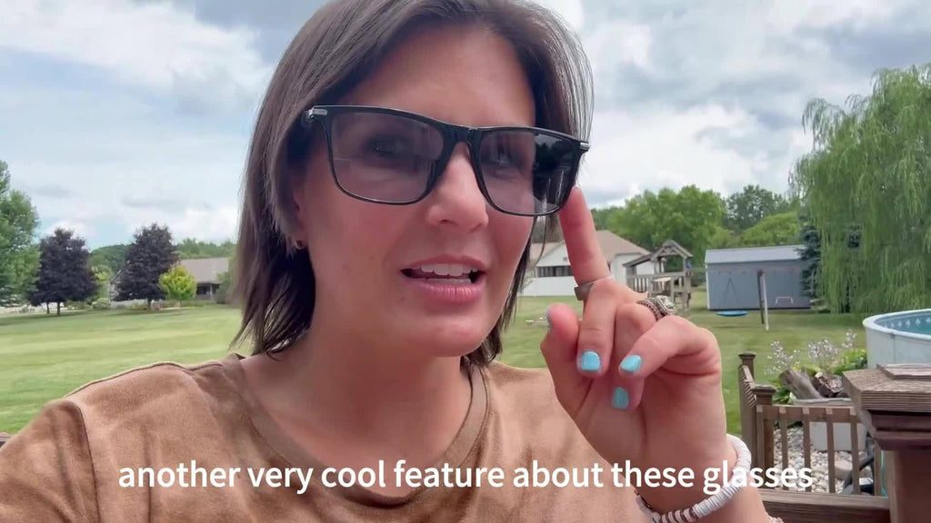 Conference Translation Glasses by OICIIDO, AI Smart Eyewear with 160-Language Recognition, Real-Time Interpretation and Meeting Transcript Summarization