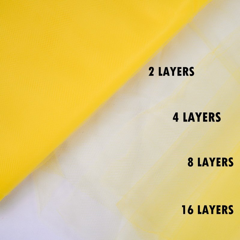 Tulle Fabric Roll with Listed 54-Inch Width and 40-Yard Length, Eighteen Color Options for DIY Tutu Skirts, Wedding Decorations and Creative Craft Projects