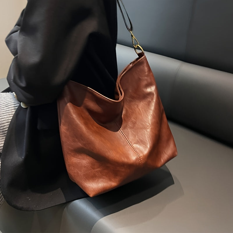 Women's Messenger Bag with Wide Strap, Green Black or Brown-1 Casual Fashion Carry Options with Tote-Style Reference for Everyday Errands and Outfit Pairing