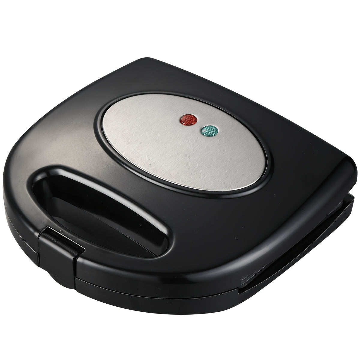Belgian Waffle Maker by TESSLUX, 750W 2-Slice Nonstick Waffle Iron with Dual LED Indicators, Locking Handle and Upright Storage for Home Breakfasts