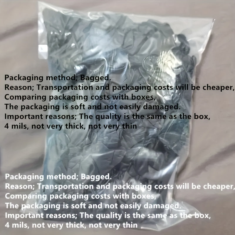 Black Nitrile Cleaning Gloves in a 30-Piece Pack, Lightweight Disposable Household Gloves with S, M, L and XL Options for Kitchen Cleanup and Home Tasks