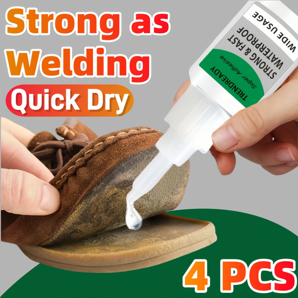 Craft Glue Multipack in Four or Eight-Piece Options for Compatible Ceramic, Wood, Plastic, Leather, PVC and Rhinestone Decoration or DIY Repair Projects