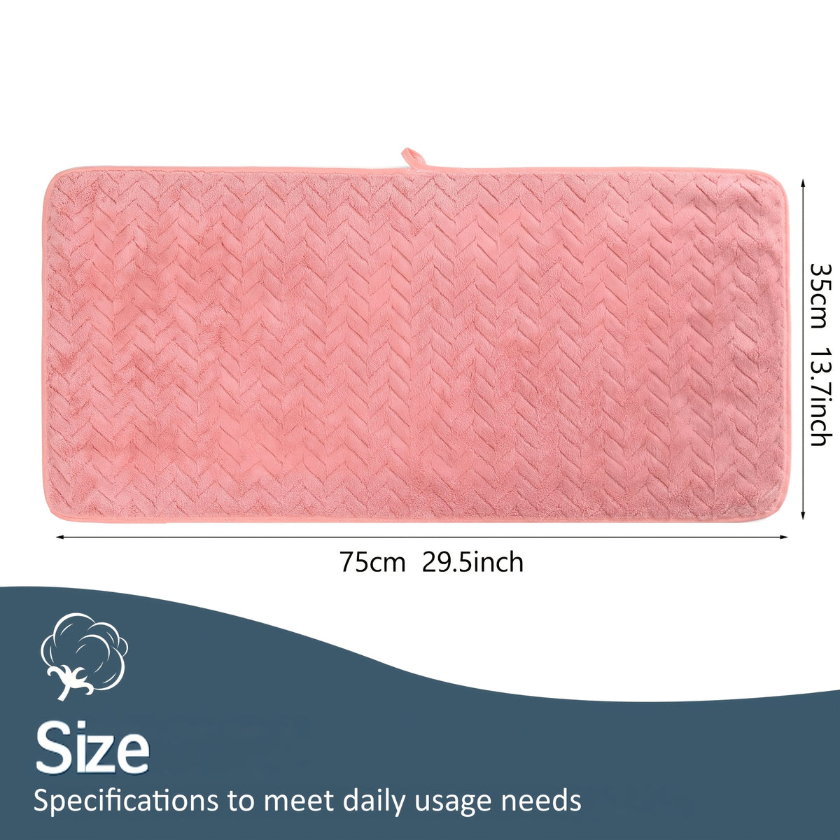 Coral Fleece Hand Towel Set of Four with Soft Fabric Wording, White, Black, Red, Gray and Unspecified-Color Options for Home Bathroom, Spa and Guest Room Routines