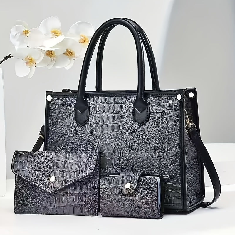 Neutral Color Crossbody Bag for Women, Single Shoulder Fashion Purse in Dark Gray, Brown, Light Grey or Khaki for Casual Everyday Outfits