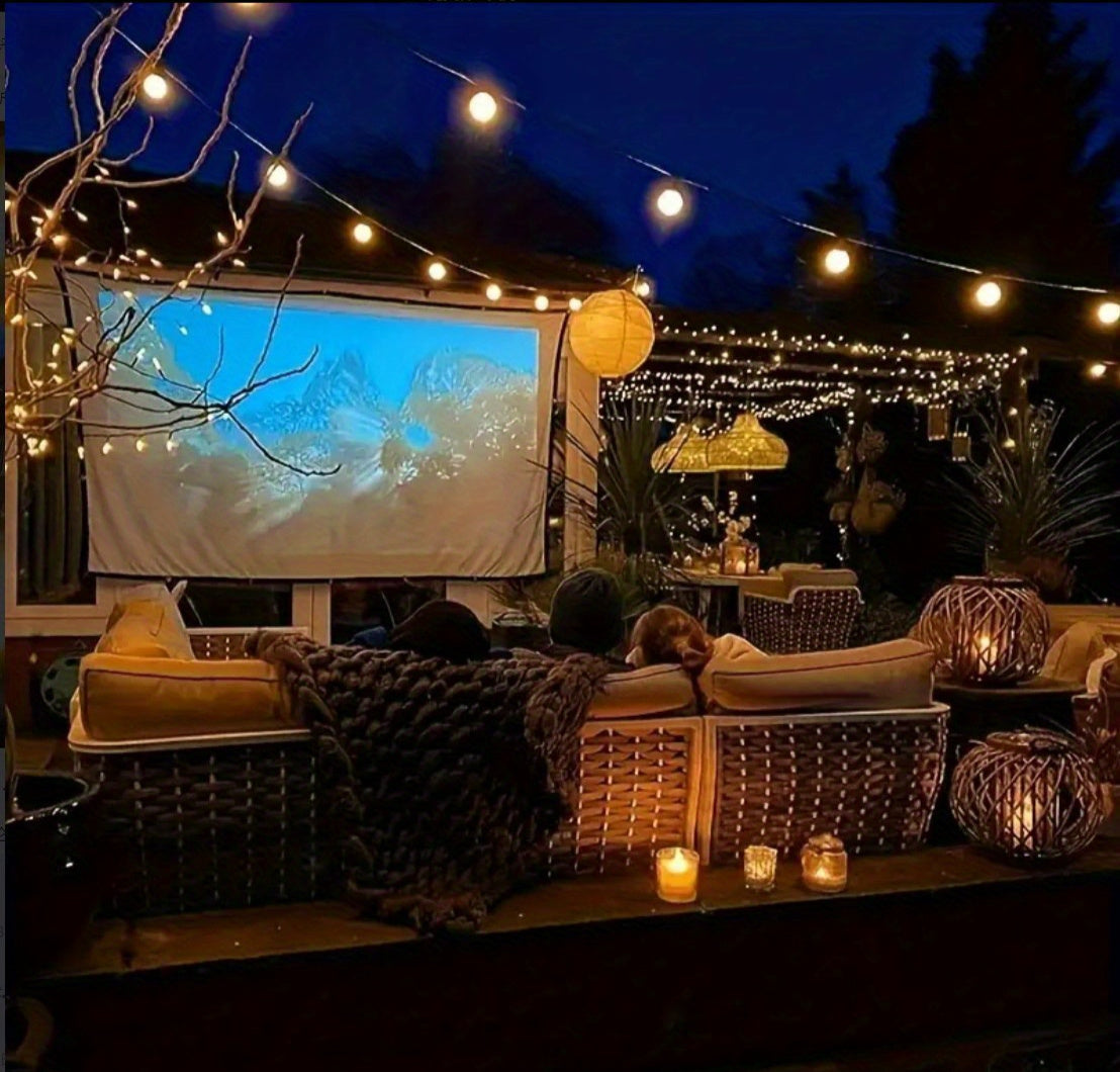 100ft/50ft Waterproof LED String Lights with Shatterproof ST38, Dimmable Outdoor Lights Suitable for Yard, Pool, Camping, Wedding & Garden Decor, 4 Mode Flash/Breath Modes, -Controlled Pole-Mountable