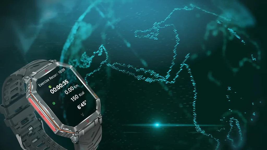 GPS Adventure Smartwatch with All-Metal Body, Listed Altimeter, Barometer and Compass, LED Flashlight, Calling and Message Reminders in Four Style Options