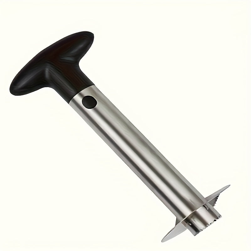 Pineapple Corer and Slicer with Listed Stainless Steel Design, Green Handle or Stainless Steel Options for Fresh Fruit Preparation and Home Kitchen Snacks