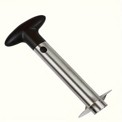 Pineapple Corer and Slicer with Listed Stainless Steel Design, Green Handle or Stainless Steel Options for Fresh Fruit Preparation and Home Kitchen Snacks