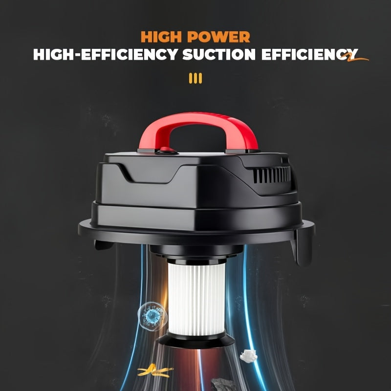 Bucket Wet Dry Vacuum Cleaner for Home and Car Cleanup, 5.28-Gallon and Upgraded 6.6-Gallon Model Options with Optional Accessory Bundles