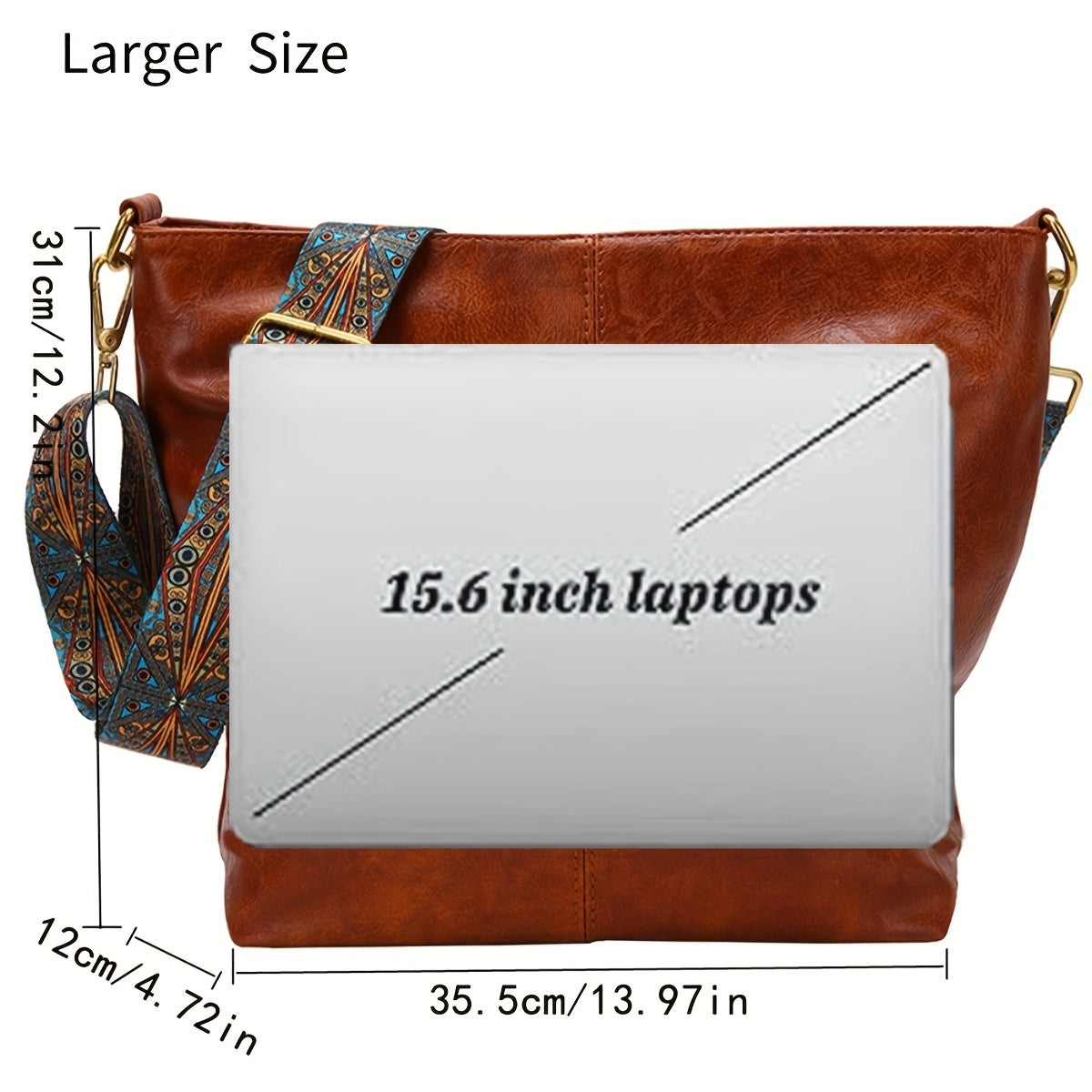 Women's Messenger Bag with Wide Strap, Green Black or Brown-1 Casual Fashion Carry Options with Tote-Style Reference for Everyday Errands and Outfit Pairing