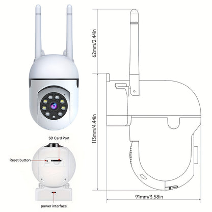 Plug-In Indoor Monitoring Camera Kits with Two-Pack 5MP WiFi or Four-Pack 4G Plus WiFi Labels, Listed Motion Detection, Two-Way Audio and Color Night Vision