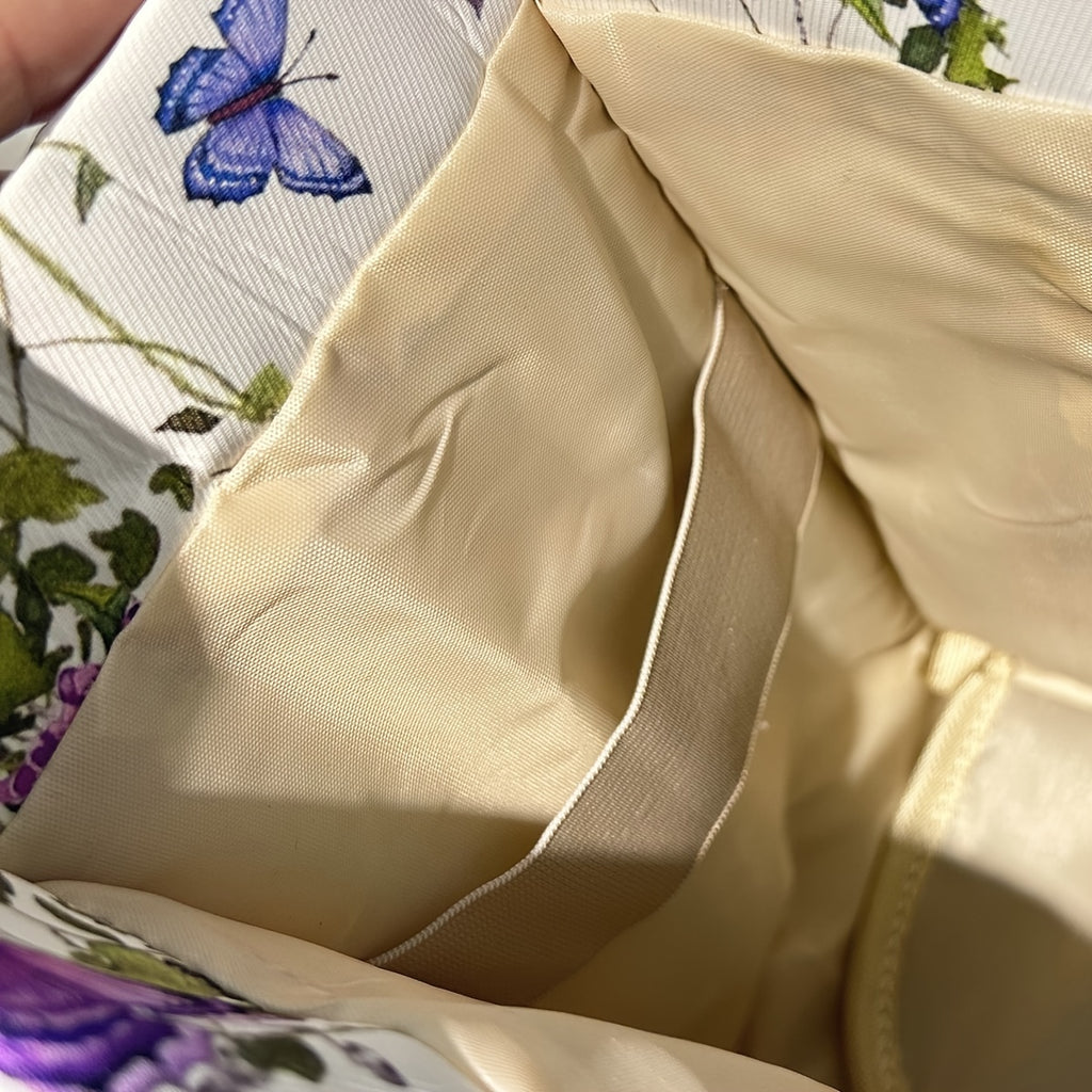 Butterfly Tote Bag for Women with Multi-Pocket Shoulder Satchel Design, Everyday Handbag for Work, Books and Travel in Four Color Options, Bag Only