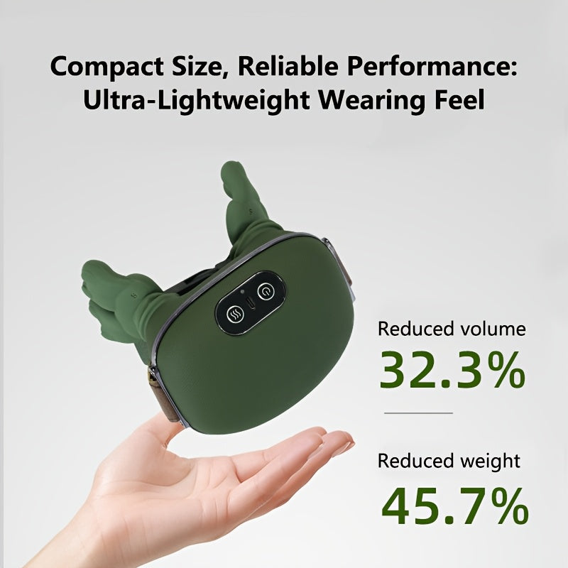 Heated Shiatsu Neck Massager with Listed 4D Hand-Style Kneading, Dual-Zone Warmth and Wireless Portable Design for Instruction-Guided Adult Home Massage Routines