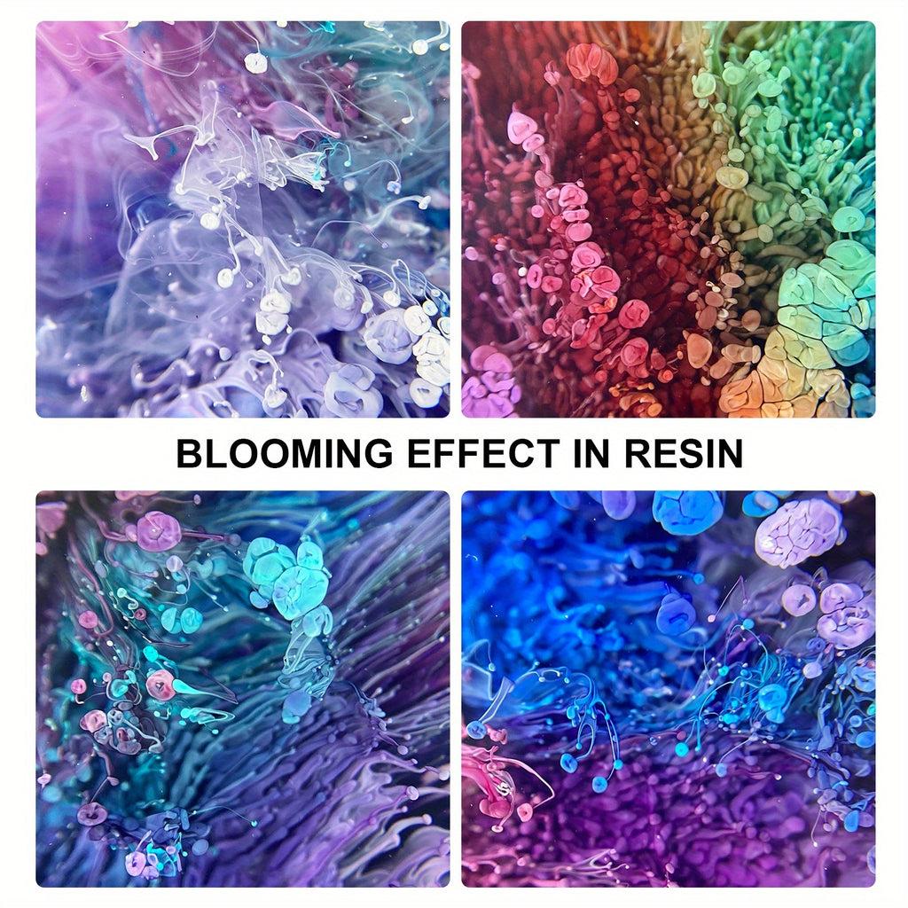 Alcohol Ink Set by LET'S RESIN, 26 Mixed Color Bottles at 10ml Each Including Two Whites for Compatible Resin Jewelry, Petri Dish Art and Decorative Tumbler Projects