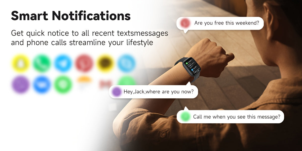 1.83 Inch HD Smart Watch for Men and Women, Wireless Calling Smartwatch with Built-in Alexa, Fitness Activity & Sleep Tracker, 100+ Sport Modes, Multiple Watch Faces, for iPhone Android