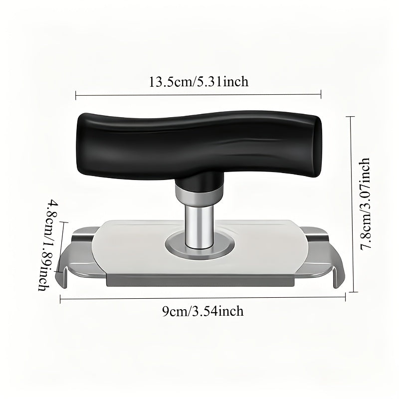 Jar Lid Gripper and Cap Remover, Single Kitchen Opening Accessory with Listed Non-Slip Design for Compatible Container Lids and Everyday Meal Preparation