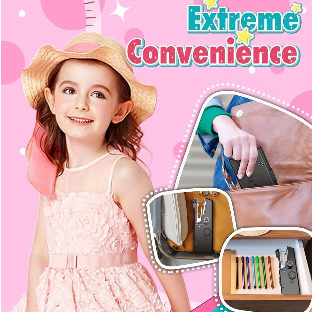 Portable Handheld Sewing Machine for Small Fabric Repairs, Single-Thread Mini Sewing Device with Battery or DC 6V Power Support and Tool Kit Options