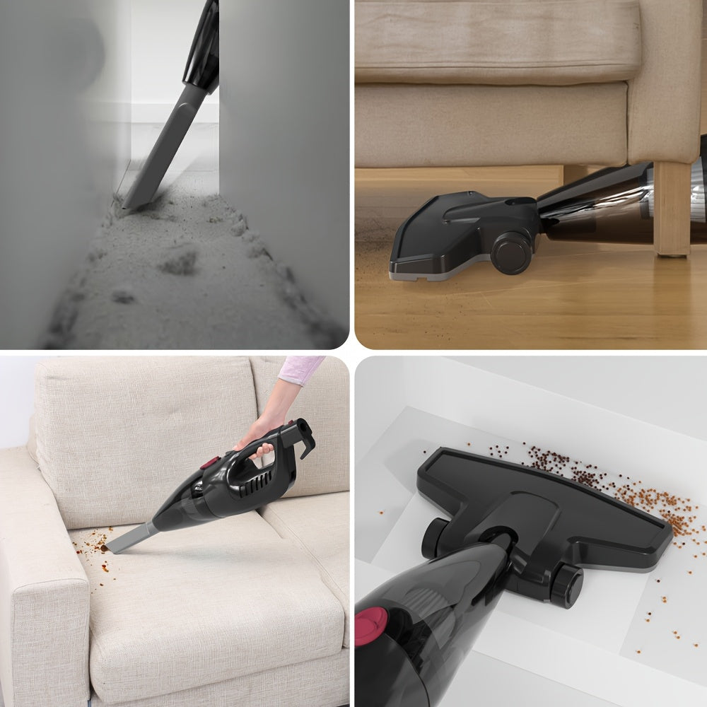 Corded Upright Vacuum Cleaner by PBHPBH with Listed 19kPa Suction and Five-Meter Cord, Black Home Cleaning Model for Compatible Dust and Pet Hair Tasks