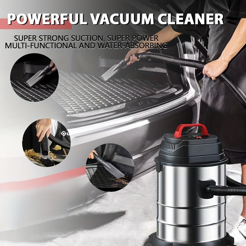3-in-1 Wet Dry Vacuum with Blower Function, Listed 18000Pa and 2 Peak HP with 3.96, 5.28 or 6.6gal Capacity Options for Home, Car and Hard Floor Cleanup