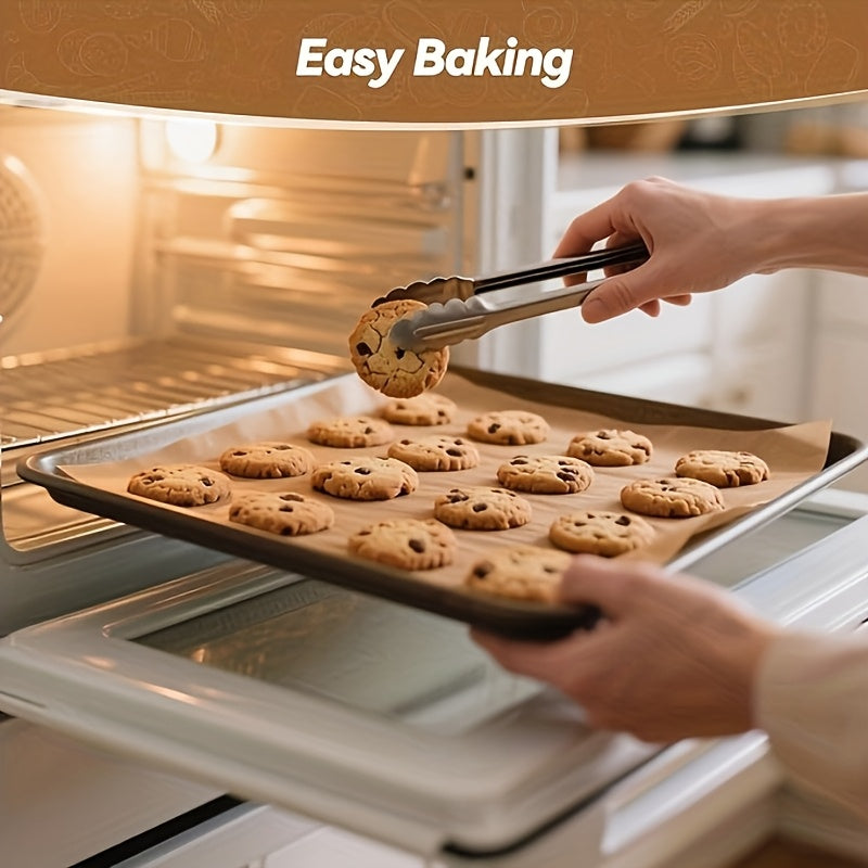 Pre-Cut Parchment Paper Baking Sheets 101-Pack, 9 x 13 Inch Brown Unbleached Nonstick Pan Liners for Home Baking, Cookie Batches and Kitchen Prep