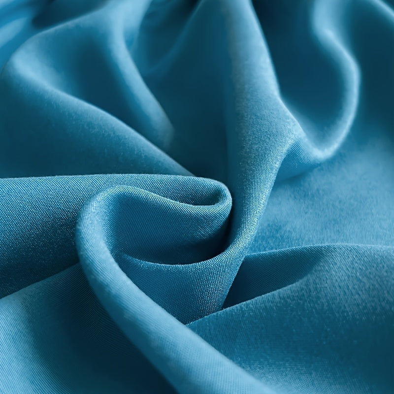 Brushed Microfiber Fitted Sheet, Single Solid-Color Bed Sheet with Thirteen Size Labels and Ten Color Options for Bedroom and Guest Room, Pillowcases Not Included