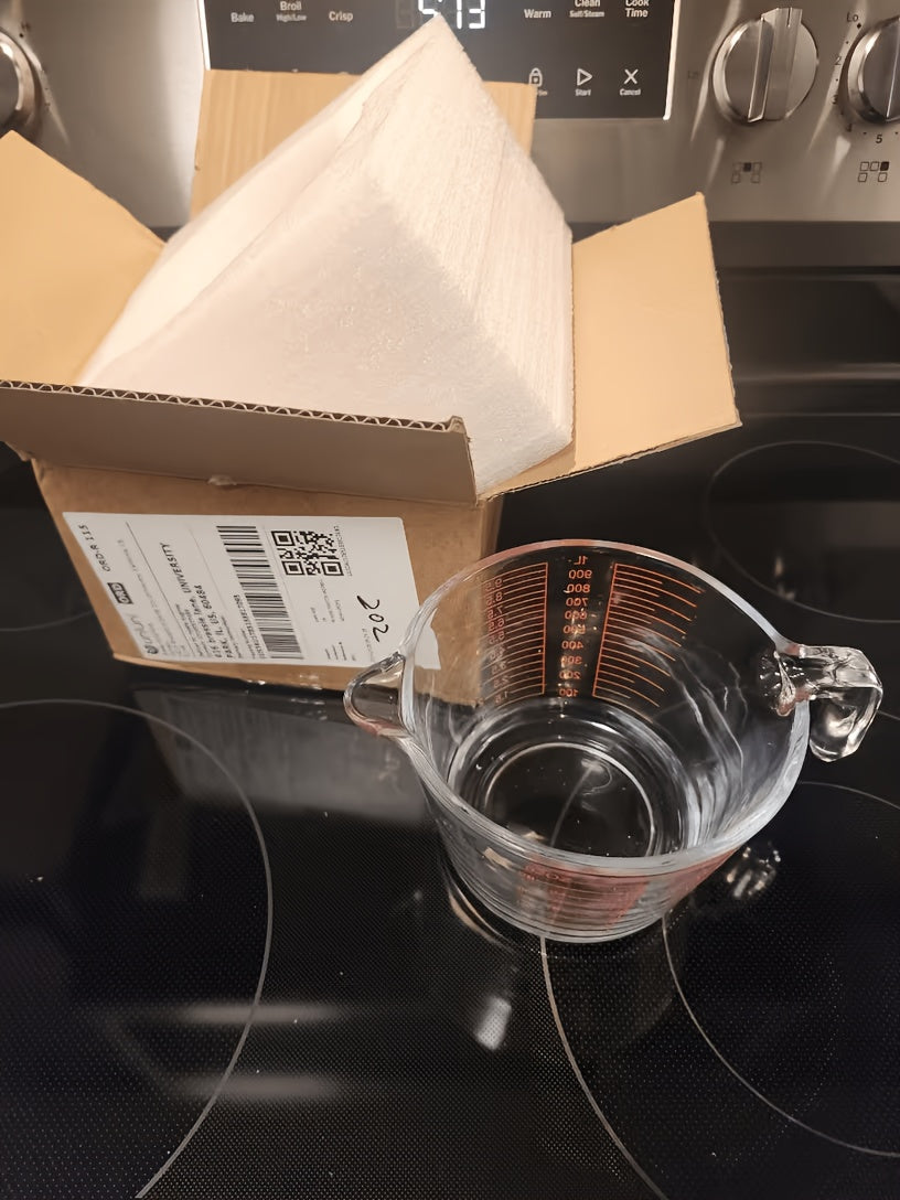 Handled Glass Measuring Cup for Recipe Ingredients and Home Baking Prep, Single Medium Selection or Two-Piece Set with Listed 16.91oz and 33.81oz Capacities