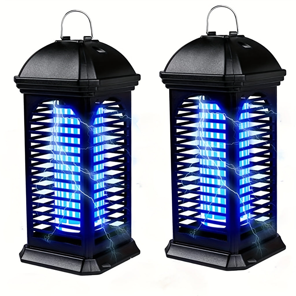UV Light Bug Zapper Indoor Outdoor, Plug-in Electric Mosquito Killer Lamp, Insect Zapper Fly Trap for Home, Kitchen, Bedroom, Patio, Backyard, Garden and Camping